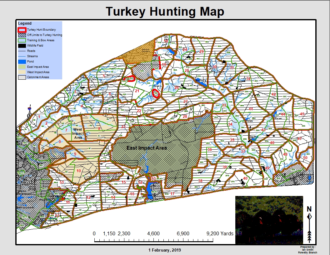 Fort Bragg Training Area Map Cape May County Map